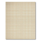 Beige Woven Geometric Area Rug