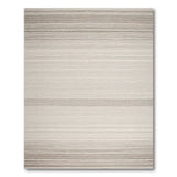 Beige Ombre Stripe Area Rug