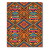 ODIKA Retro Camper Van Area Rug