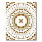 Golden Mandala Persian Area Rug