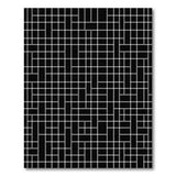 Black and White Modern Black White Geometric Maze Area Rug