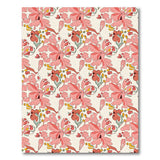 Lush Pink Anemone Floral Vintage Area Rug