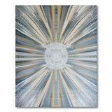 Geometric Modern Radiant Sunburst Geometric Area Rug