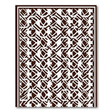Black and White Geometric Modern Intricate Geometric Black White Area Rug