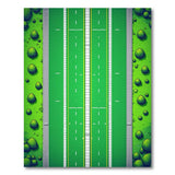 Pixel Roadside Green Highway Rug
