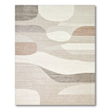 Abstract Area Beige and Neutral Abstract Neutral Beige Area Rug