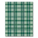 Geometric Modern Green Classic Green Plaid Check Area Rug