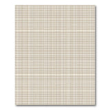 Beige Grid Check Area Rug