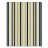 Black White Vertical Striped Geometric Area Rug