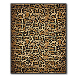Fierce Leopard Print Area Rug - Boho Chic
