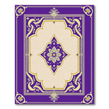 Purple Ornate Mandala Persian Rug