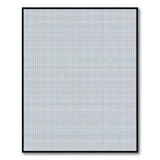 Geometric Modern Black White Dotted Geometric Area Rug