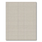 Modern Beige Grid Woven Area Rug