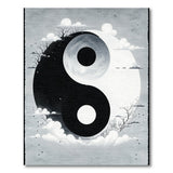 Yin Yang Cloudscape Area Rug