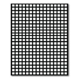 Black and White Modern Black White Grid Area Rug