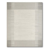 Modern Grey Grid Textured Area Rug