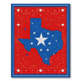 Texas Lone Star Patriotic Area Rug