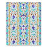 Vibrant Multi-Color Abstract Mythical Area Rug