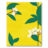 Sunny Yellow Jasmine Bloom Area Rug