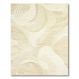 Wave Beige Abstract Wave Area Rug