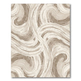 Abstract Area Swirl Beige Abstract Swirl Area Rug