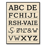 Beige Alphabet ABC Kids Area Rug