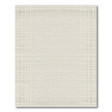 Geometric Modern Beige and Neutral Beige Geometric Woven Area Rug