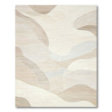 Abstract Area Serene Beige Abstract Wave Area Rug