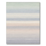 Soft Pastel Striped Coastal Area Rug
