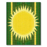 Golden Sun Radiance Tribal Area Rug