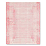 Blush Pink Geometric Diamond Area Rug