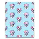 Multi-color and Patterns Rainbow Puppy Kids Cartoon Area Rug