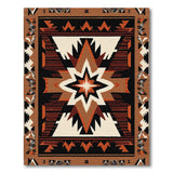 Southwestern Starburst Geometric Area Rug