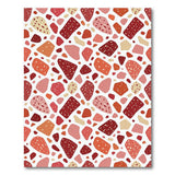 Vibrant Terrazzo Pebble Multi-Color Area Rug