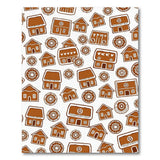 Whimsical Gingerbread Houses Cookies Rug