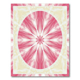 Pink Grapefruit Slice Area Rug