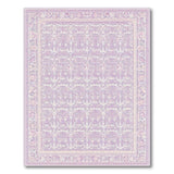 Lavender Ornate Persian Floral Area Rug