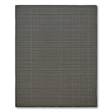 Black White Geometric Grid No. 16 Area Rug