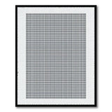 Black White Geometric Plaid Area Rug