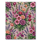 Romantic Vintage Floral Area Rug