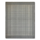 Geometric Modern Black White Grid Geometric Area Rug