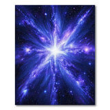 Cosmic Nebula Explosion Area Rug
