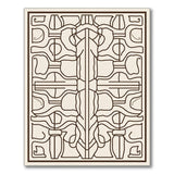 Heritage Tribal Beige Area Rug