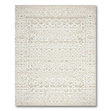 Lattice Geometric Modern Beige Geometric Lattice Area Rug