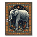 Cosmic Elephant Persian Area Rug