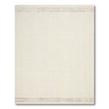 Minimalist Beige Grid Texture Area Rug
