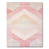 Multi-color and Patterns Vibrant Multi-Color Geometric Woven Area Rug