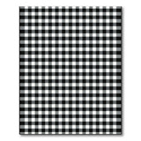 Rustic Farmhouse Classic Black White Checkered Farmhouse Rug