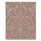 Red Floral Vintage No. 2 Area Rug