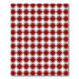 Geometric Modern Red Bold Red Diamond Geometric Area Rug